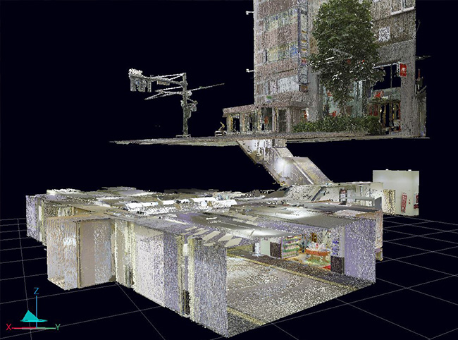 3Dレーザースキャナー